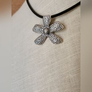 Silpada Sterling Silver Flower Necklace